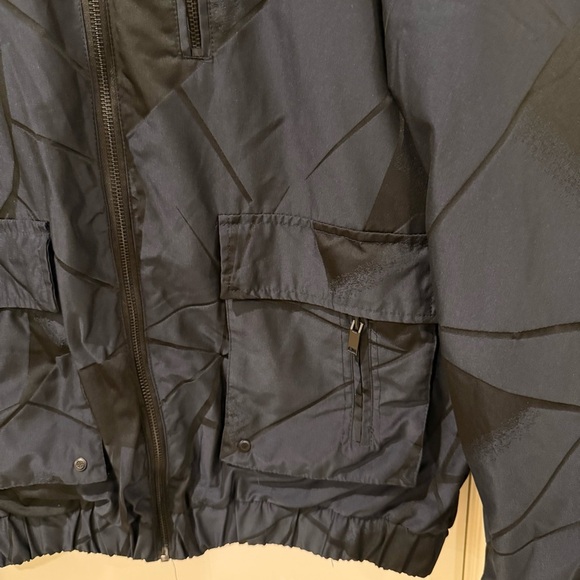 Blank NYC Black Geometric Bomber Jacket - Picture 5 of 14